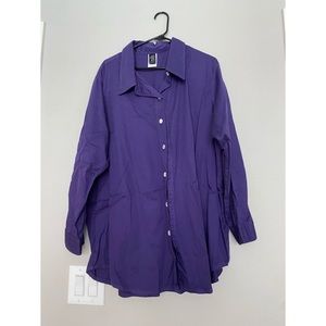 Structured Button Down Shirt